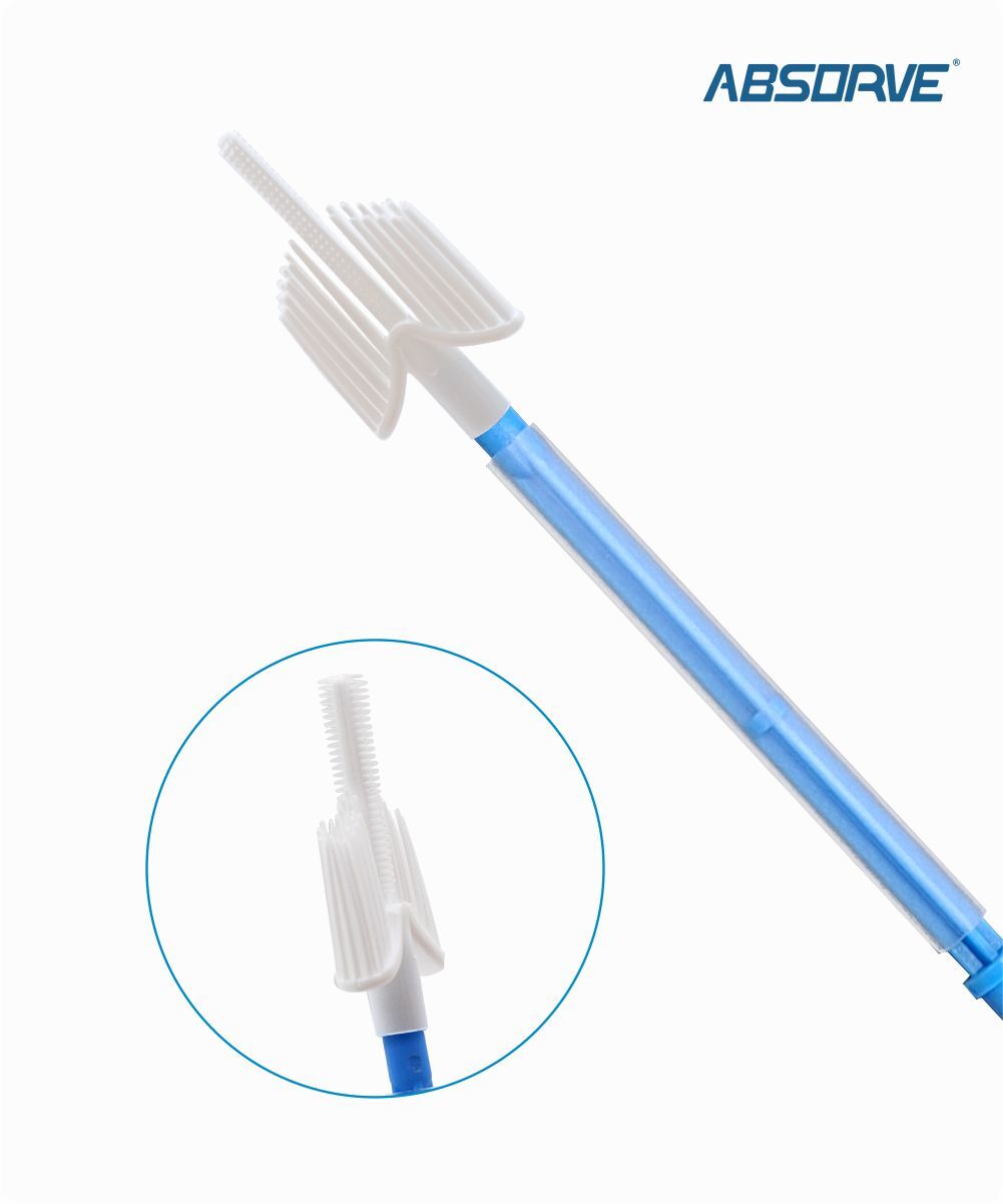 Escova cervical modelo combi não estéril